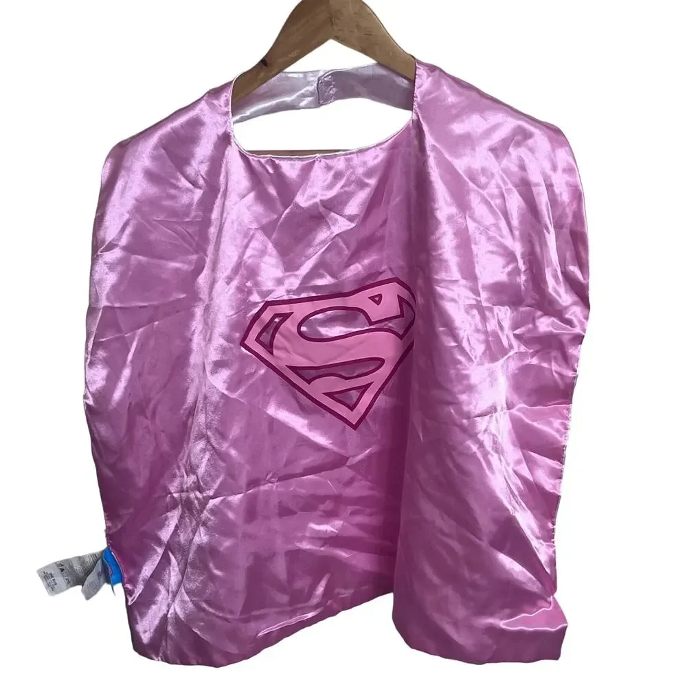 Rubie's Costumes Supergirl Cape Pink With Hook and Loop‎
